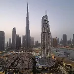 Luxury 2Br High Floor Apt. W/ Burj Khalifa View With Laser Light Show And Dancing Fountain View